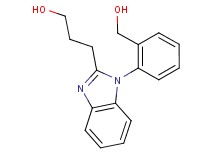 3-{1-[2-(hydroxymethyl)phenyl]-1H-benzimidazol-2-yl}propan-1-ol