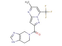5-{[5-methyl-7-(trifluoromethyl)pyrazolo[1,5-a]pyrimidin-2-yl]carbonyl}-4,5,6,7-tetrahydro-1H-imidazo[4,5-c]pyridine