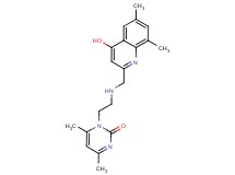 1-(2-{[(4-hydroxy-6,8-dimethylquinolin-2-yl)methyl]amino}ethyl)-4,6-dimethylpyrimidin-2(1H)-one