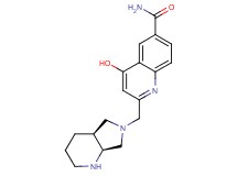 4-hydroxy-2-[rel-(4aS,7aS)-octahydro-6H-pyrrolo[3,4-b]pyridin-6-ylmethyl]-6-quinolinecarboxamide dihydrochloride