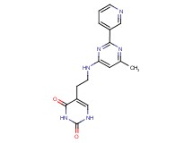 5-{2-[(6-methyl-2-pyridin-3-ylpyrimidin-4-yl)amino]ethyl}pyrimidine-2,4(1H,3H)-dione