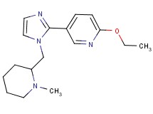 2-ethoxy-5-{1-[(1-methylpiperidin-2-yl)methyl]-1H-imidazol-2-yl}pyridine