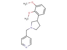 4-{[3-(2,3-dimethoxyphenyl)pyrrolidin-1-yl]methyl}pyridine
