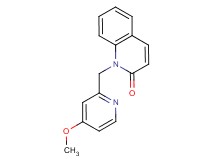 1-[(4-methoxypyridin-2-yl)methyl]quinolin-2(1H)-one