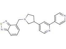 4-[1-(2,1,3-benzothiadiazol-4-ylmethyl)pyrrolidin-3-yl]-2,4'-bipyridine