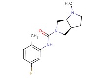 (3aS,6aS)-N-(5-fluoro-2-methylphenyl)-1-methylhexahydropyrrolo[3,4-b]pyrrole-5(1H)-carboxamide