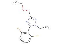 5-(2,6-difluorophenyl)-3-(ethoxymethyl)-1-ethyl-1H-1,2,4-triazole