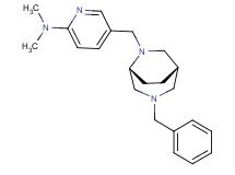 5-{[(1S*,5R*)-3-benzyl-3,6-diazabicyclo[3.2.2]non-6-yl]methyl}-N,N-dimethylpyridin-2-amine