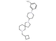 7-(cyclobutylmethyl)-2-[1-(3-methylphenyl)-4-piperidinyl]-2,7-diazaspiro[4.5]decane