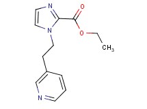 ethyl 1-(2-pyridin-3-ylethyl)-1H-imidazole-2-carboxylate