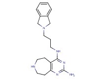 N~4~-[3-(1,3-dihydro-2H-isoindol-2-yl)propyl]-6,7,8,9-tetrahydro-5H-pyrimido[4,5-d]azepine-2,4-diamine dihydrochloride