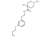 1,4-dimethyl-N-[2-(3-propoxyphenyl)ethyl]piperidine-4-carboxamide