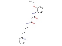 N-(2-ethoxyphenyl)-N'-(4-pyridin-2-ylbutyl)malonamide