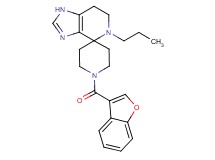 1'-(1-benzofuran-3-ylcarbonyl)-5-propyl-1,5,6,7-tetrahydrospiro[imidazo[4,5-c]pyridine-4,4'-piperidine]