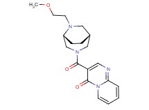 3-{[(1R*,5R*)-6-(2-methoxyethyl)-3,6-diazabicyclo[3.2.2]non-3-yl]carbonyl}-4H-pyrido[1,2-a]pyrimidin-4-one