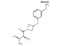 (2R,3S)-3-amino-4-[3-(3-ethylphenoxy)-1-azetidinyl]-4-oxo-2-butanol hydrochloride
