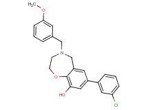 7-(3-chlorophenyl)-4-(3-methoxybenzyl)-2,3,4,5-tetrahydro-1,4-benzoxazepin-9-ol