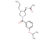 N-[(3R*,4S*)-1-(3-isopropoxybenzoyl)-4-propyl-3-pyrrolidinyl]acetamide