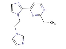 2-ethyl-4-{1-[2-(1H-imidazol-1-yl)ethyl]-1H-imidazol-2-yl}pyrimidine
