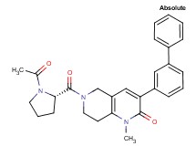 6-(1-acetyl-L-prolyl)-3-(3-biphenylyl)-1-methyl-5,6,7,8-tetrahydro-1,6-naphthyridin-2(1H)-one