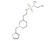 N-ethyl-N'-{2-[1-(2-furylmethyl)piperidin-3-yl]ethyl}-N-methylsulfamide