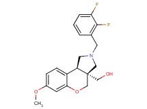 [(3aS*,9bS*)-2-(2,3-difluorobenzyl)-7-methoxy-1,2,3,9b-tetrahydrochromeno[3,4-c]pyrrol-3a(4H)-yl]methanol