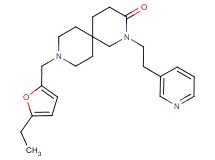 9-[(5-ethyl-2-furyl)methyl]-2-(2-pyridin-3-ylethyl)-2,9-diazaspiro[5.5]undecan-3-one