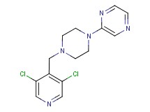 2-{4-[(3,5-dichloropyridin-4-yl)methyl]piperazin-1-yl}pyrazine