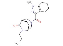 (1S*,5R*)-3-[(1-methyl-4,5,6,7-tetrahydro-1H-indazol-3-yl)carbonyl]-6-propyl-3,6-diazabicyclo[3.2.2]nonan-7-one