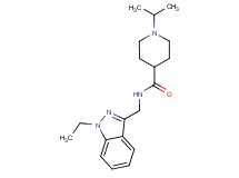 N-[(1-ethyl-1H-indazol-3-yl)methyl]-1-isopropyl-4-piperidinecarboxamide