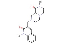 2-methyl-8-[(1-methyl-2-oxo-1,2-dihydroquinolin-3-yl)methyl]hexahydro-2H-pyrazino[1,2-a]pyrazin-1(6H)-one