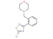 4-[2-(5-chloro-1,2,4-thiadiazol-3-yl)benzyl]morpholine