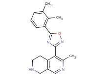 5-[5-(2,3-dimethylphenyl)-1,2,4-oxadiazol-3-yl]-6-methyl-1,2,3,4-tetrahydro-2,7-naphthyridine hydrochloride