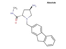 (4R)-4-amino-1-(9H-fluoren-2-ylmethyl)-N-methyl-L-prolinamide