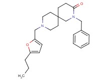 2-benzyl-9-[(5-propyl-2-furyl)methyl]-2,9-diazaspiro[5.5]undecan-3-one