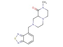 8-(2,1,3-benzothiadiazol-4-ylmethyl)-2-methylhexahydro-2H-pyrazino[1,2-a]pyrazin-1(6H)-one