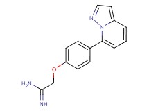 2-(4-pyrazolo[1,5-a]pyridin-7-ylphenoxy)ethanimidamide