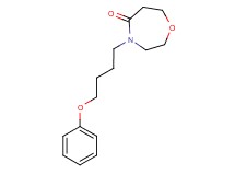 4-(4-phenoxybutyl)-1,4-oxazepan-5-one