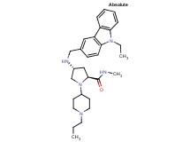 (4R)-4-{[(9-ethyl-9H-carbazol-3-yl)methyl]amino}-N-methyl-1-(1-propyl-4-piperidinyl)-L-prolinamide