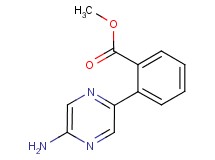 methyl 2-(5-aminopyrazin-2-yl)benzoate