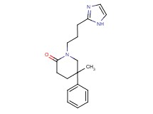 1-[3-(1H-imidazol-2-yl)propyl]-5-methyl-5-phenylpiperidin-2-one