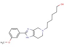 6-[2-(3-methoxyphenyl)-1,4,6,7-tetrahydro-5H-imidazo[4,5-c]pyridin-5-yl]hexan-1-ol