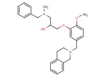 1-[benzyl(methyl)amino]-3-[5-(3,4-dihydro-2(1H)-isoquinolinylmethyl)-2-methoxyphenoxy]-2-propanol