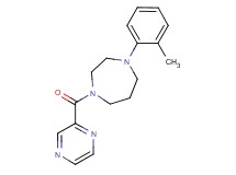 1-(2-methylphenyl)-4-(2-pyrazinylcarbonyl)-1,4-diazepane