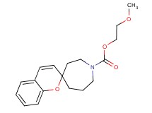 2-methoxyethyl 1H-spiro[azepane-4,2'-chromene]-1-carboxylate