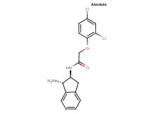 N-[(1S,2S)-1-amino-2,3-dihydro-1H-inden-2-yl]-2-(2,4-dichlorophenoxy)acetamide hydrochloride