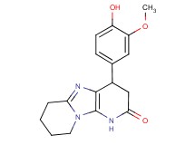 4-(4-hydroxy-3-methoxyphenyl)-3,4,6,7,8,9-hexahydropyrido[3',2':4,5]imidazo[1,2-a]pyridin-2(1H)-one