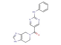 N-phenyl-5-(1,4,6,7-tetrahydro-5H-imidazo[4,5-c]pyridin-5-ylcarbonyl)pyrimidin-2-amine