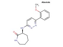 (3S)-3-{[6-(2-methoxyphenyl)pyridazin-3-yl]amino}azepan-2-one