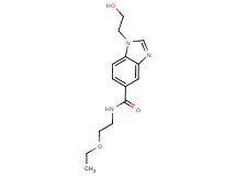 N-(2-ethoxyethyl)-1-(2-hydroxyethyl)-1H-benzimidazole-5-carboxamide